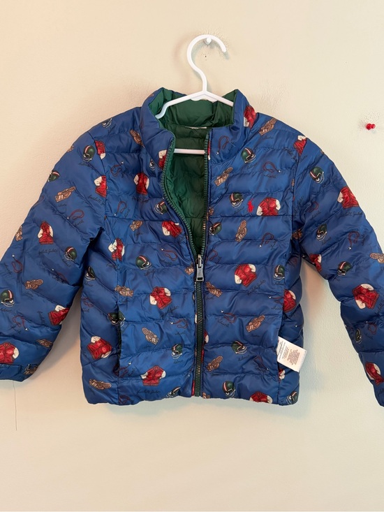 Polo Ralph Lauren Other - Polo Ralph Lauren Football Reversible P-Layer Thermoplume Jacket
